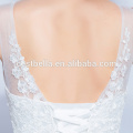 Custom Made 2016 Beautiful Low V Back Lace Wedding Dresses Bridal Gowns
